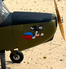 Cessna L-19A Bird Dog, 98", Cowling, Seagull Models