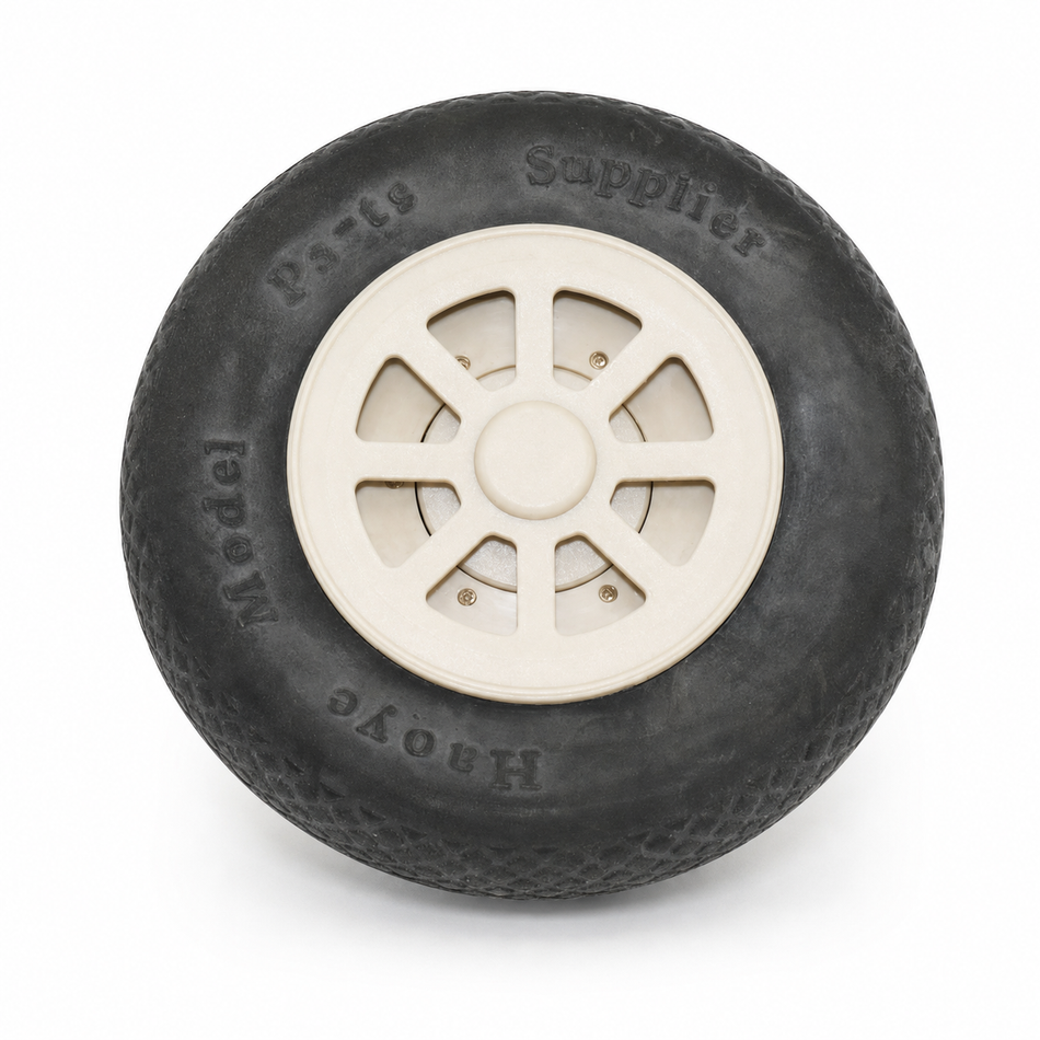 Haoye Hollow Rubber RC Airplane Wheel – 3 to 5 Inch