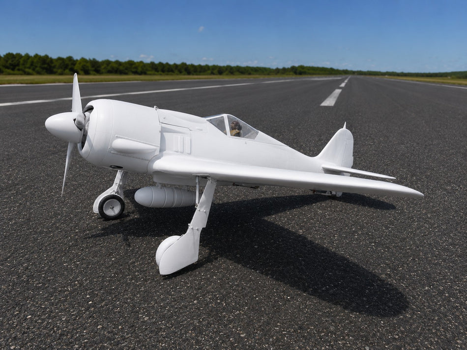 TopRC Model FW-190 Focke Wulf, Unpainted 93" WS Composite ARF
