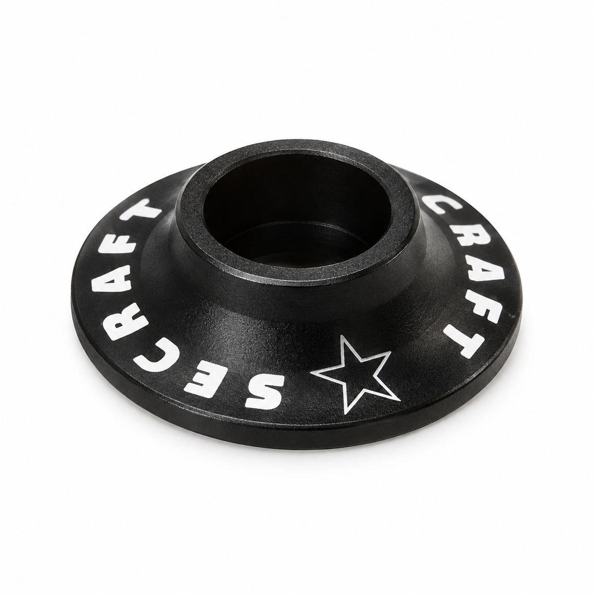 Secraft M3 Aluminum Wide Washers – Black, 6 Pack
