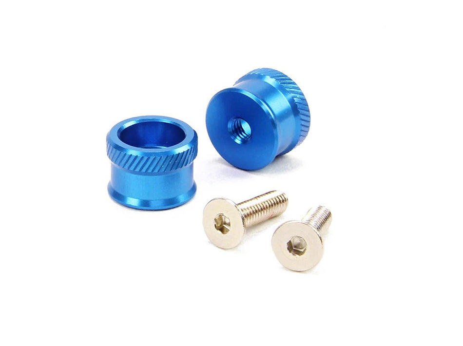 Secraft Wing Bolts (M3 & M4) | Red & Blue Aluminum RC Airplane Bolts
