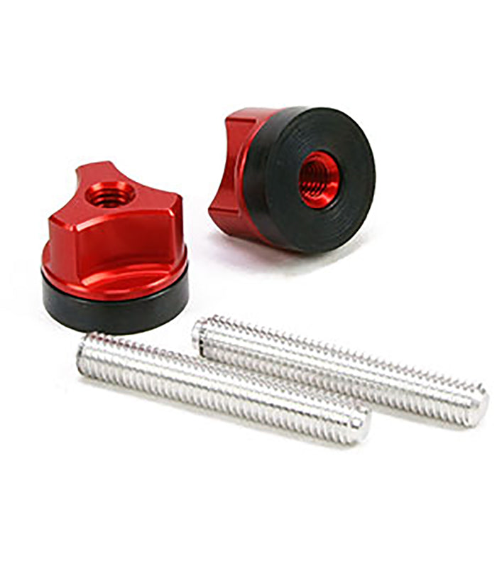 Wing Bolts, 6mm Red, Secraft (2)