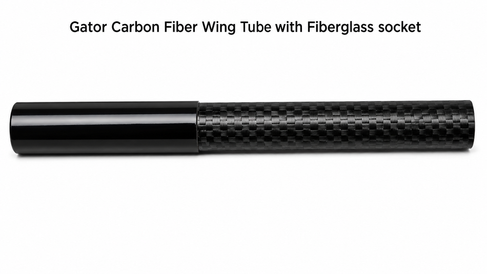 Gator RC 1" (25.4mm) x 914mm (36") Carbon Fiber Wing Tube & Sleeve – GC1006