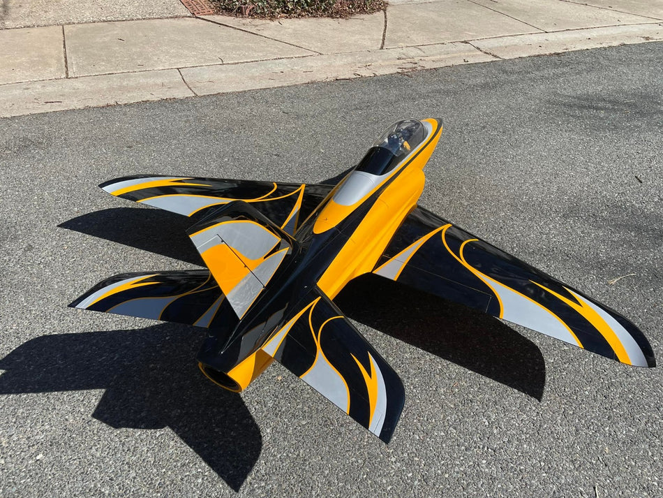 Odyssey Sport Jet, Black/Yellow Fantasy, Top RC Model