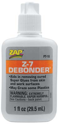 Zap Adhesives Z-7 De-Bonder 1 oz (pt-16) – Gator RC