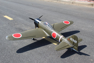 Giant Zero A6M Green, Canopy, Seagull Model